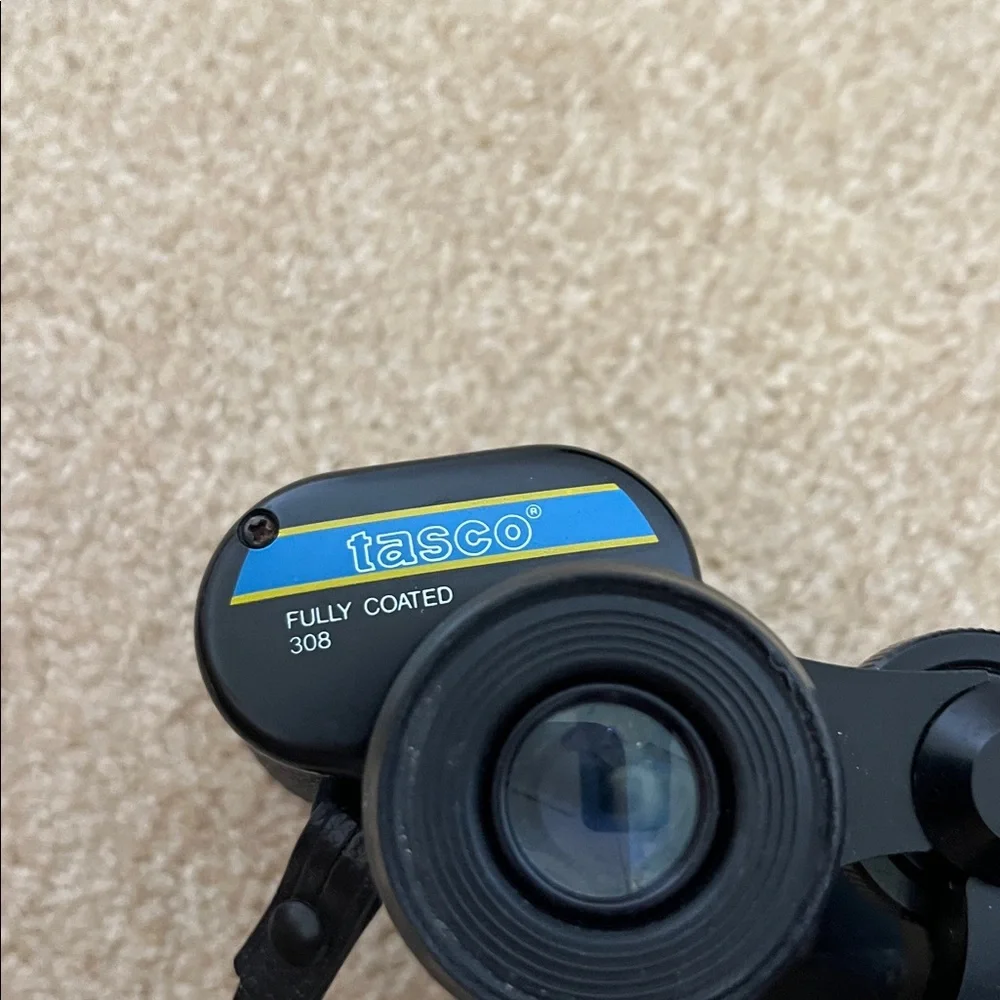 Tasco Black Binoculars with Carrying Case